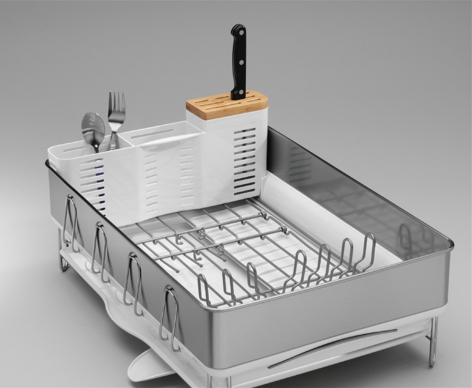 SimpleHuman Steel frame dishrack Test and reviews European