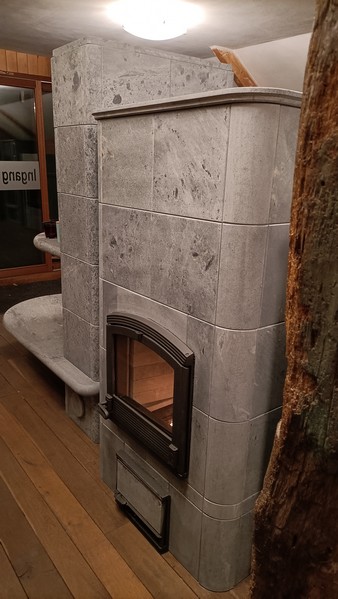 Tulikivi TU 1200 ronde hoeken speksteenkachel