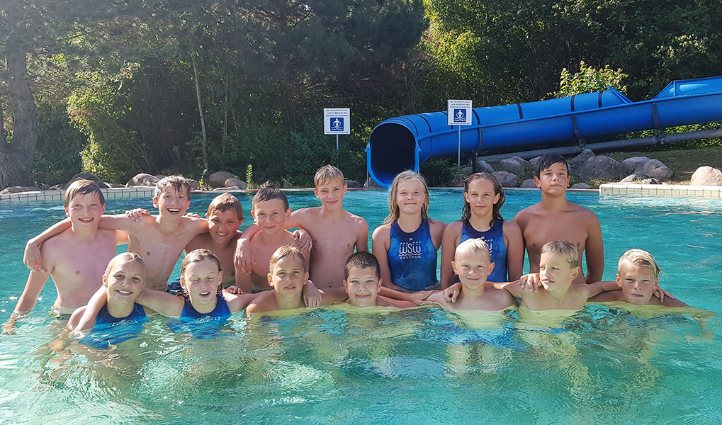 Die U14-Wasserballer des WSW Rostock (Archiv-Bild)