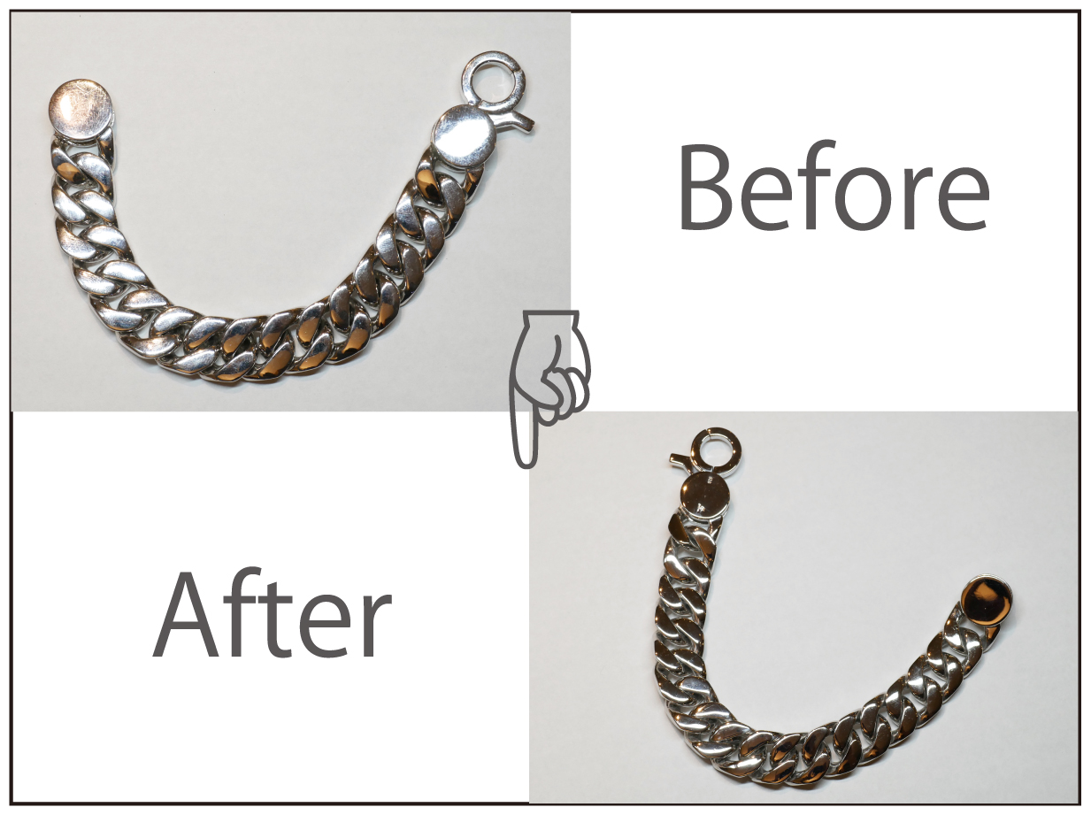 トムウッドのチャンキーチェーンブレスレットのブレスコマ延長修理！！
