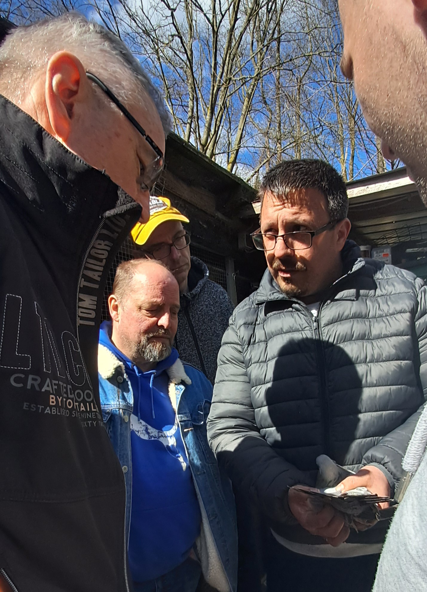 Frank Gessner beim Gespräch