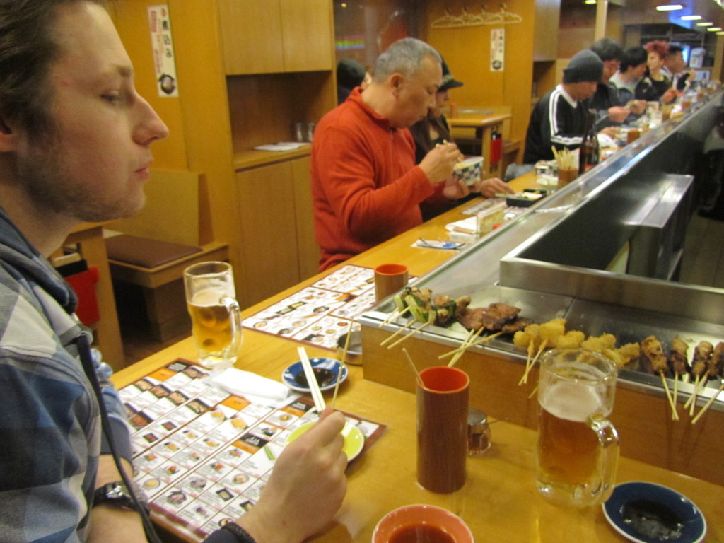Im Yakitori-Restaurant