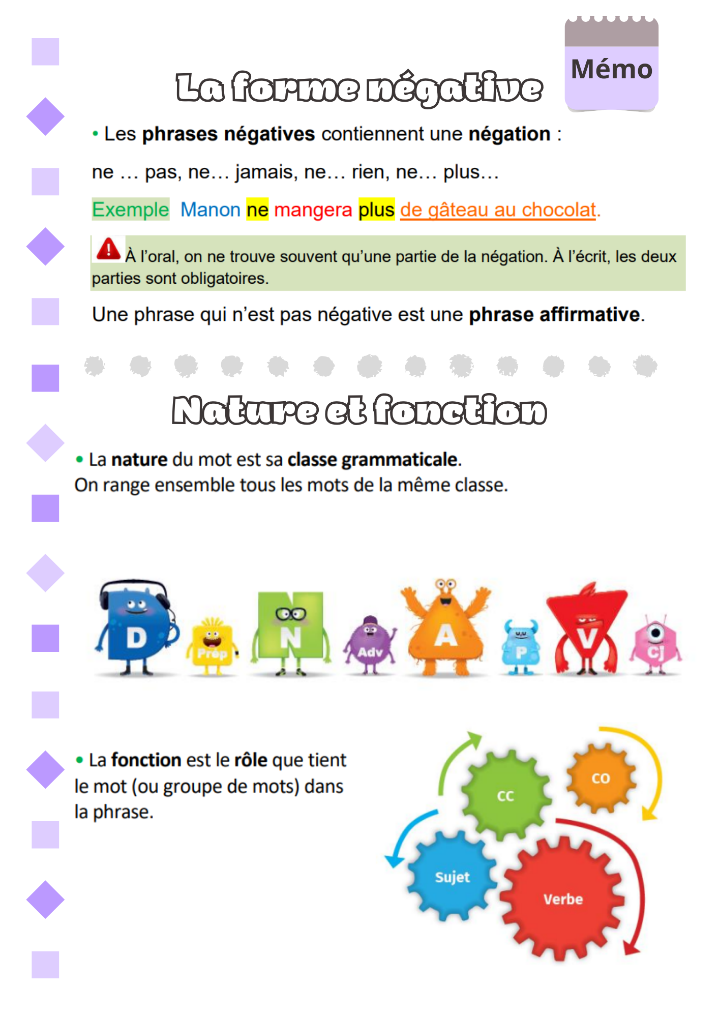 Page De Garde Cahiers Cm Picot Picot LGJLJ - Tome 3 - Bien en classe! Pédagogie positive - Ressources cycle 2, cycle 3