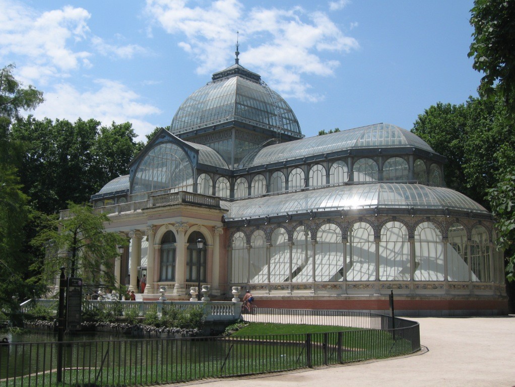 El Palacio de Cristal au parc du Retiro