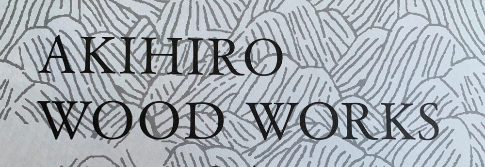 プロフィール Takuakihiro Woodworks