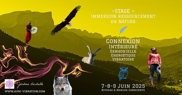 STAGE - Immersion Ressourcement en Nature - Connexion Intérieure - du 7-8-9 Juin 2025