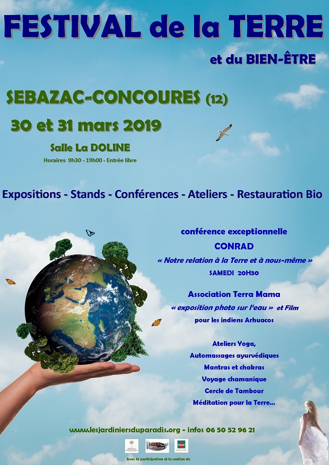 Conférence salon Sebazac-Concoures 30-31 Mars 2019