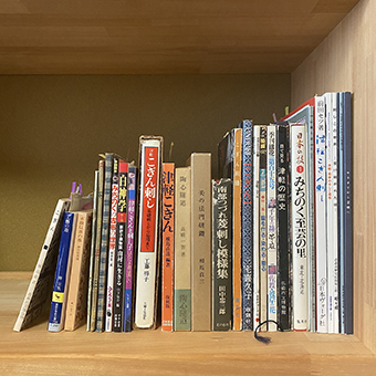 こぎん刺しや菱刺しなどの書籍