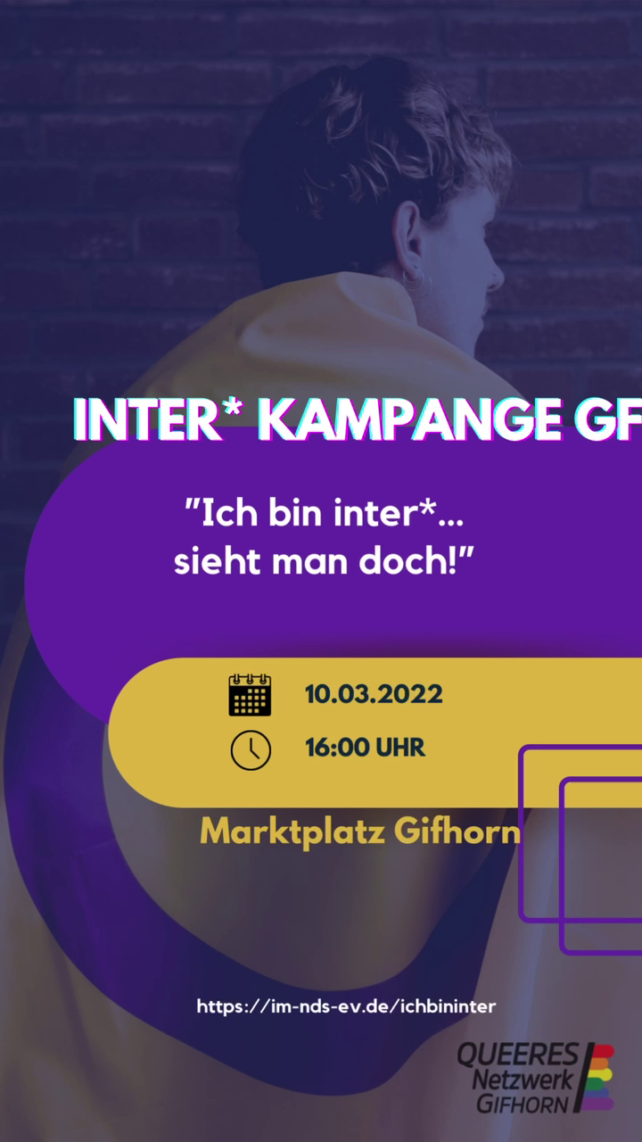 Inter*Kampagne in Gifhorn!