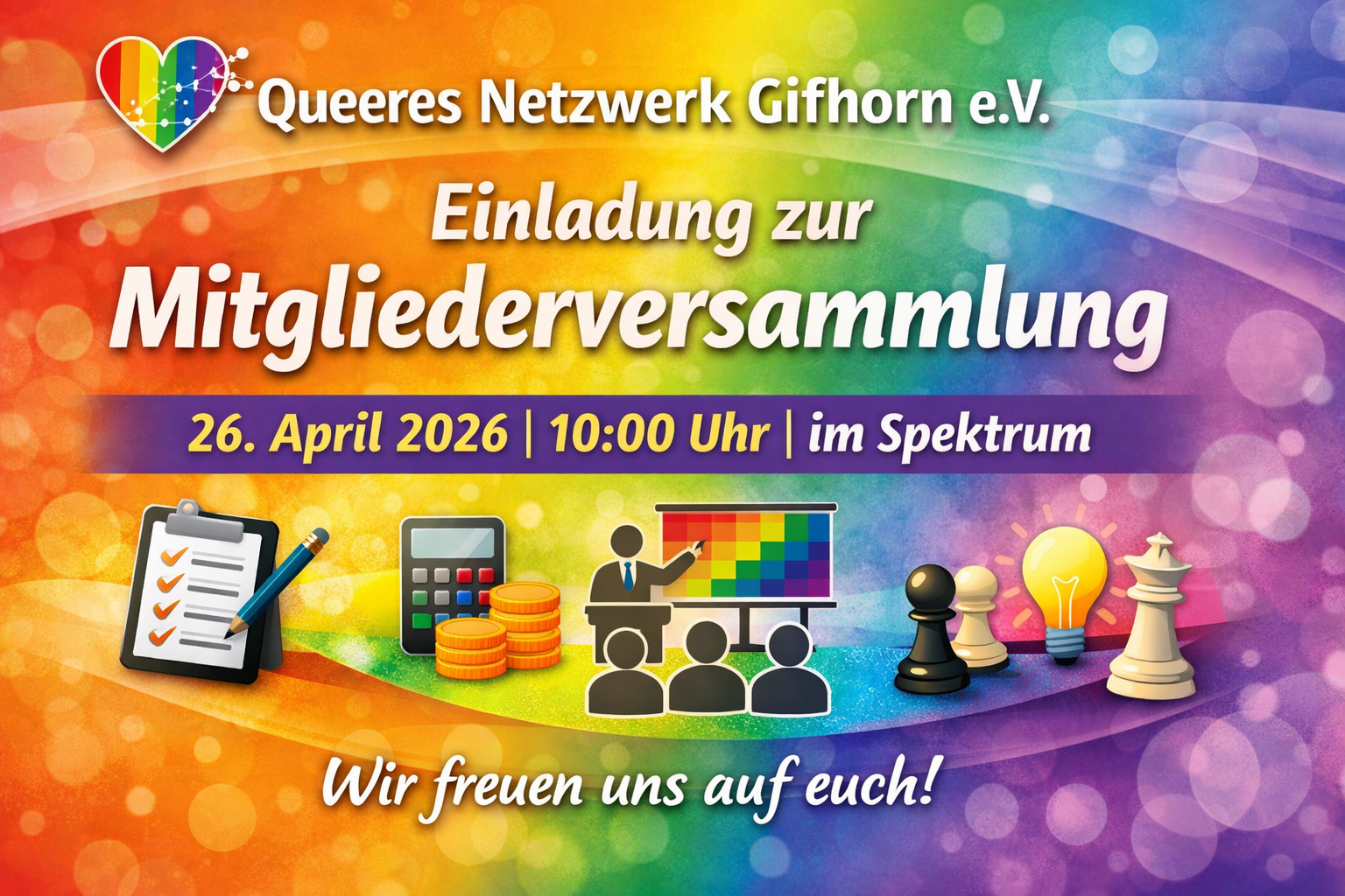 Einladung zur Mitgliederversammlung am 26.04.2026
