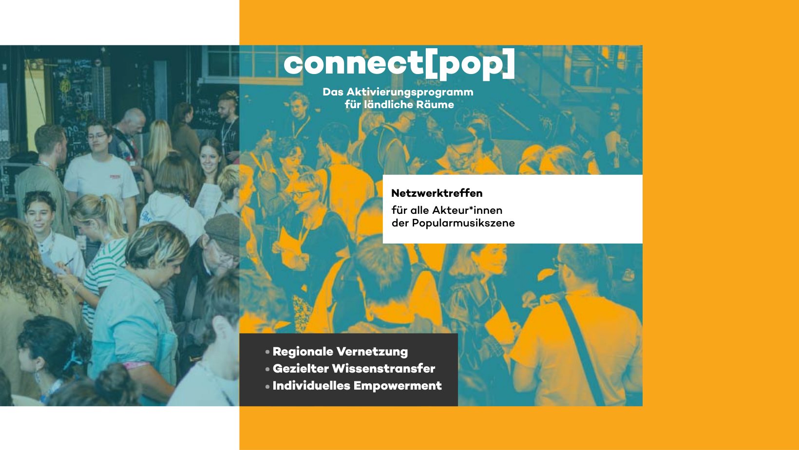 connect[pop] - Netzwerktreffen