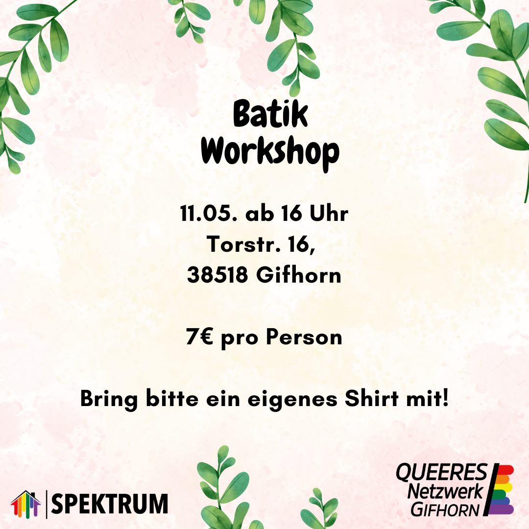 Batik-Workshop im Spektrum