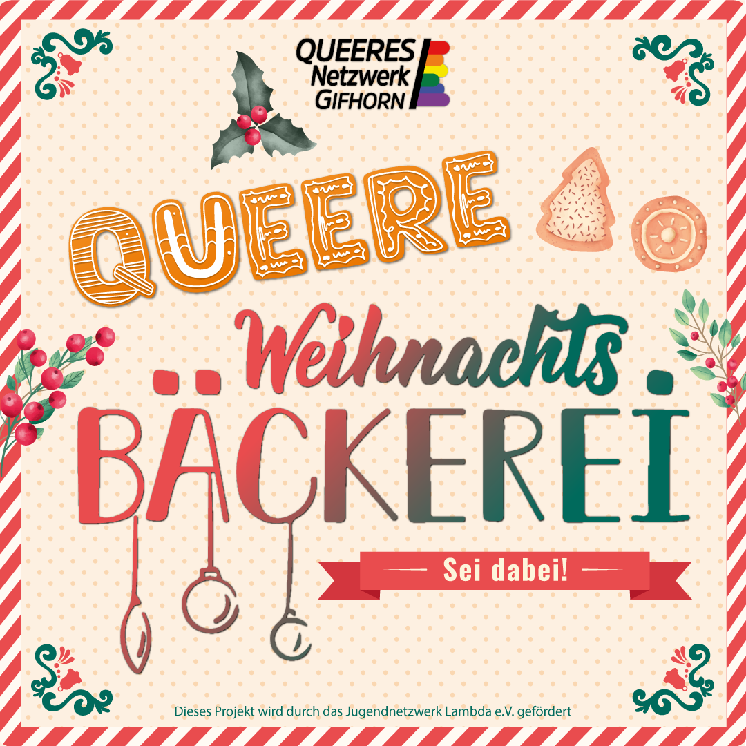 Aktion: Queere Weihnachtsbäckerei!