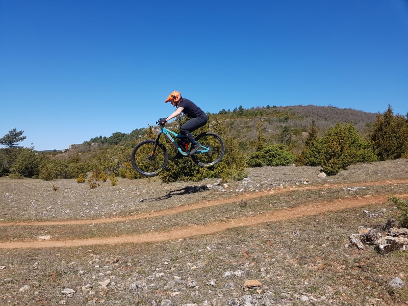 Testing VTT sur le Larzac en 2020