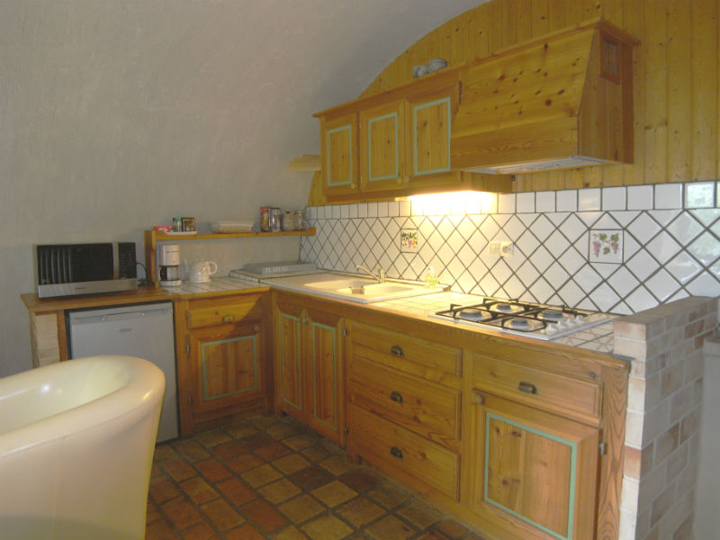 open kitchen