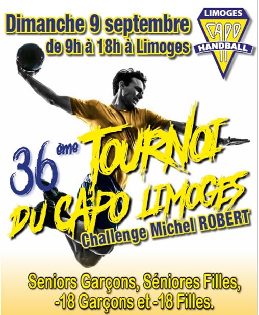 Affiche du 36ème tournoi du CAPO