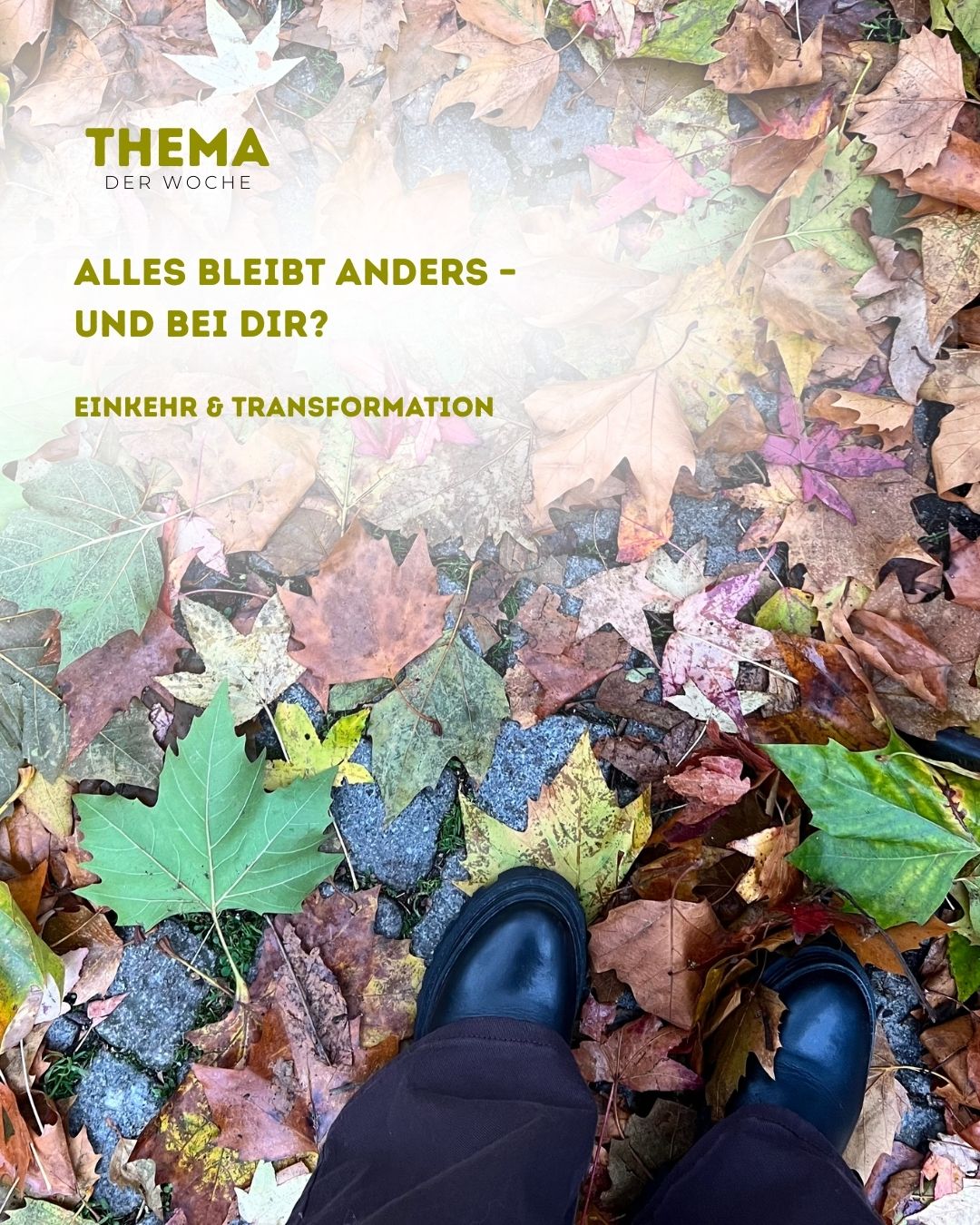 Alles bleibt anders – und bei dir?