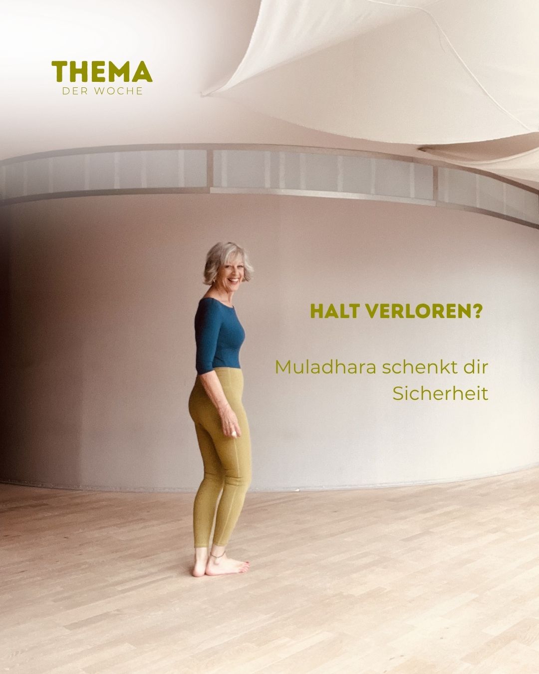 Halt verloren? Muladhara schenkt dir Sicherheit.