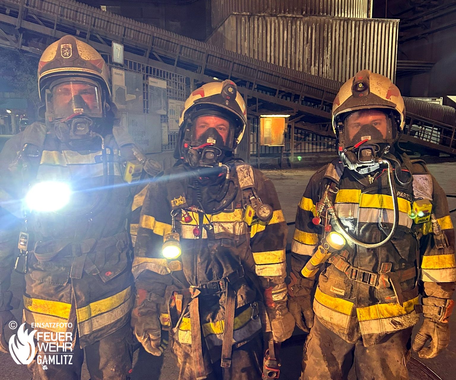 Brand am Werksgelände Retznei