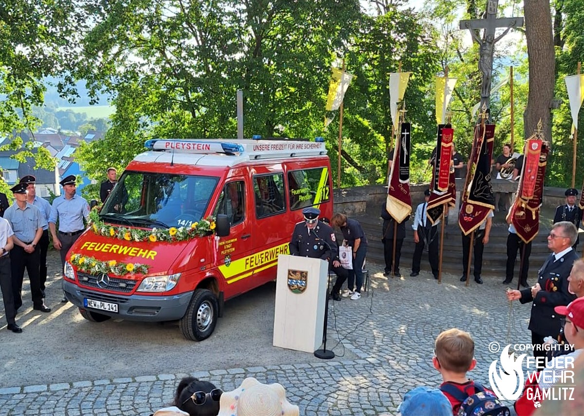 Ehemaliges KDO in Pleystein gesegnet und in Dienst gestellt