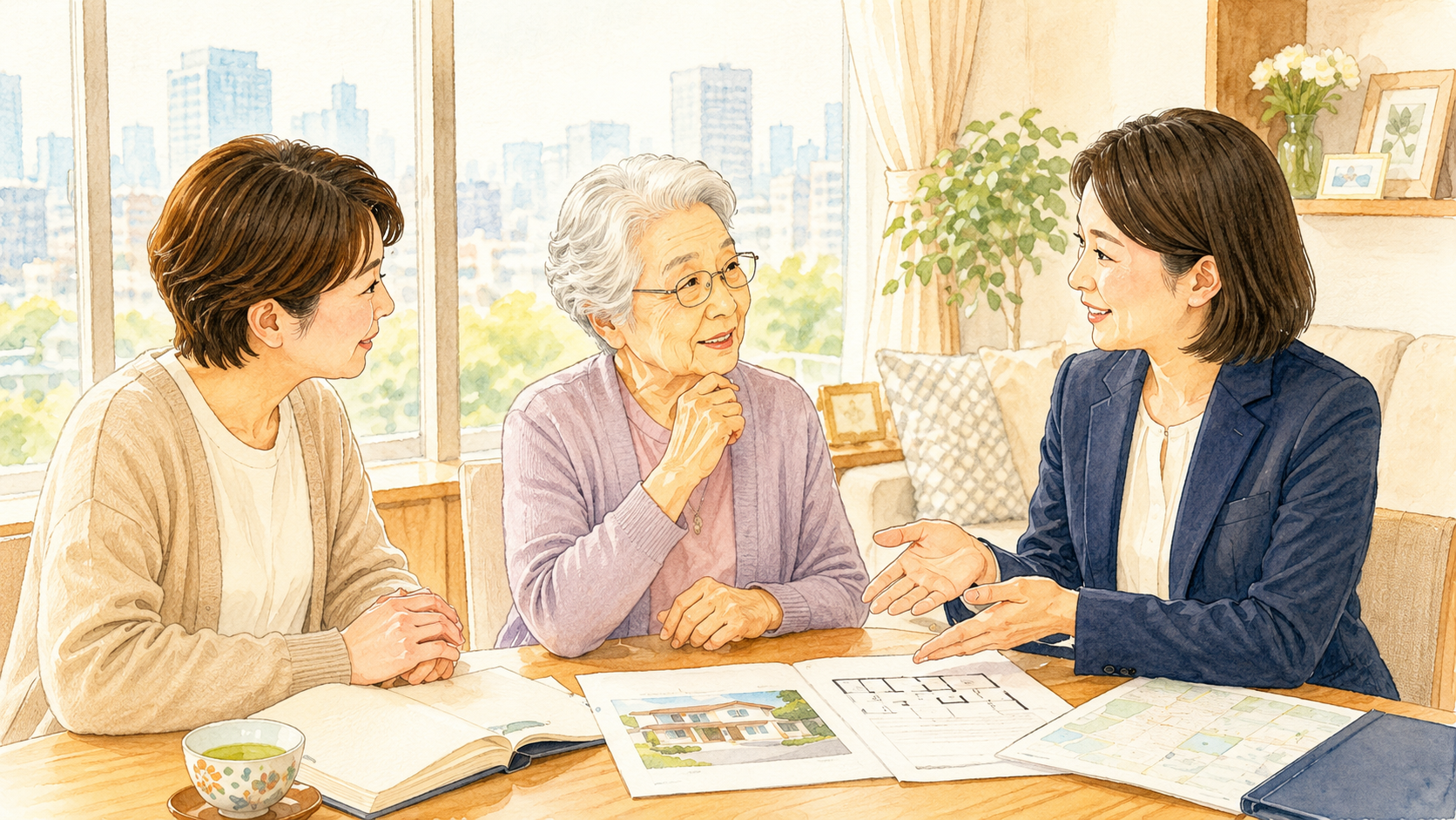 練馬区80代女性｜自宅売却・老人ホーム入所・身元保証と相続対策を関係者で整理した生前支援事例