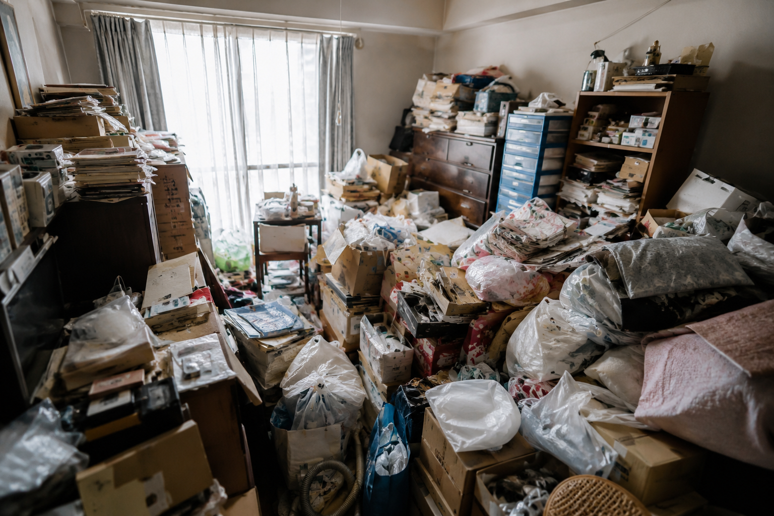 狭山市70代女性｜遠方相続人によるマンション遺品整理と雨漏り物件売却