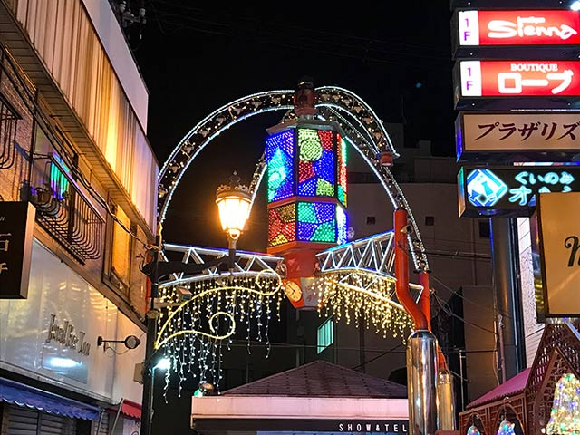 商店街イルミネーション