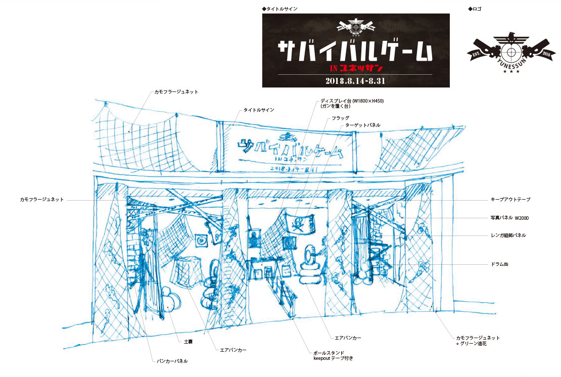 場合によっては手書きのイメージを作成