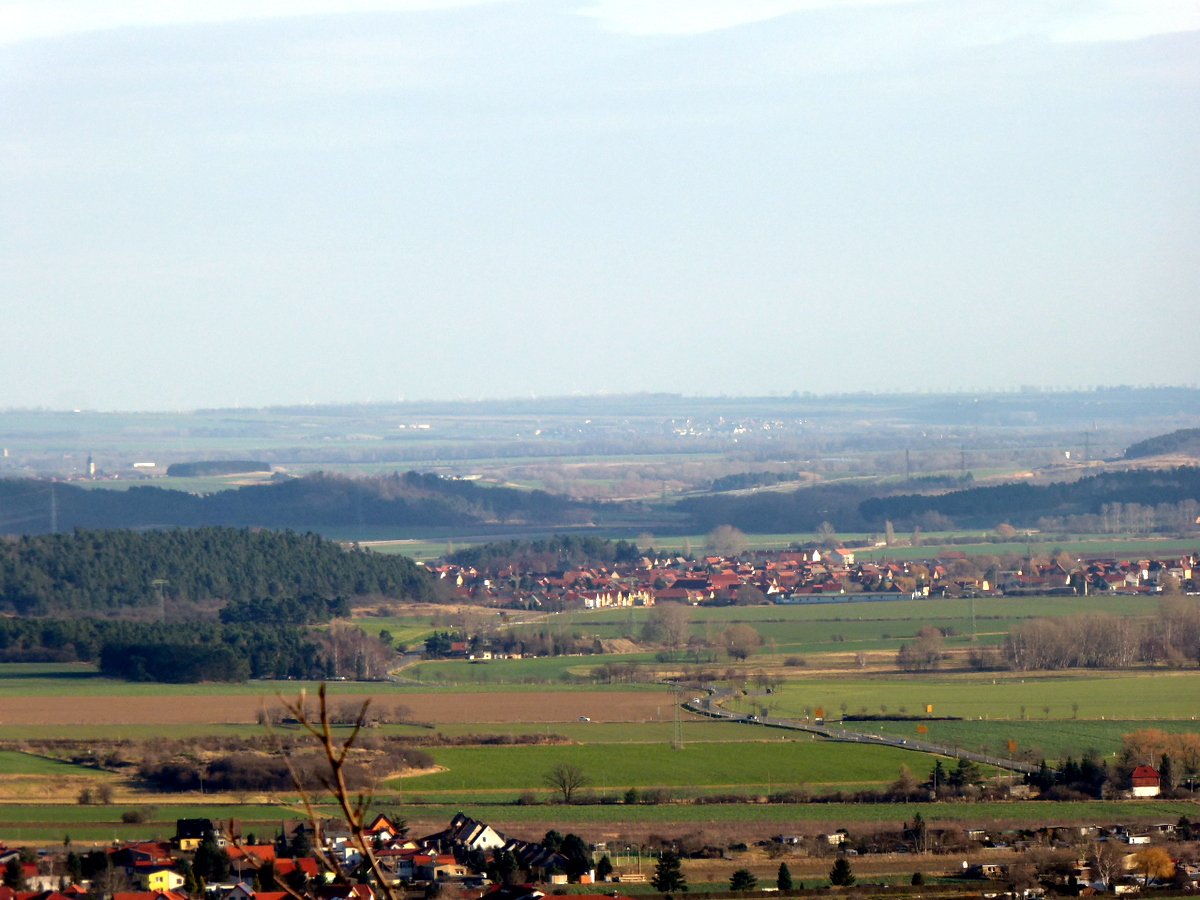 Weit-Sicht nach Nordosten