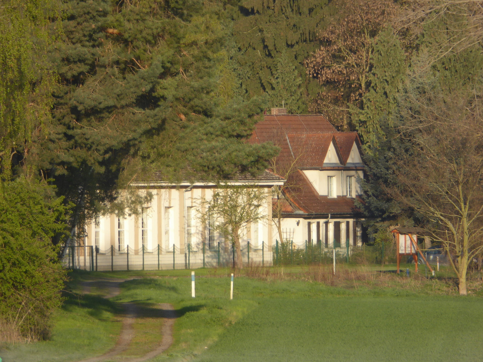 Das 1910 erbaute Wasserwerk