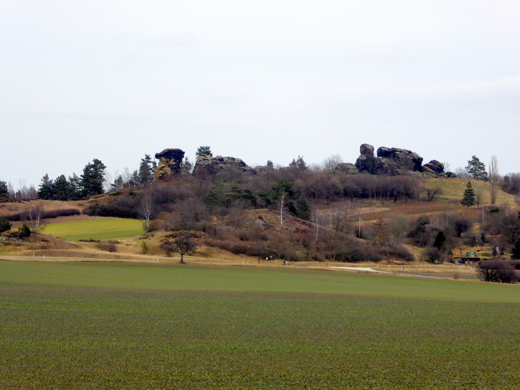 Ansicht von Süden, vom Thieberg aus