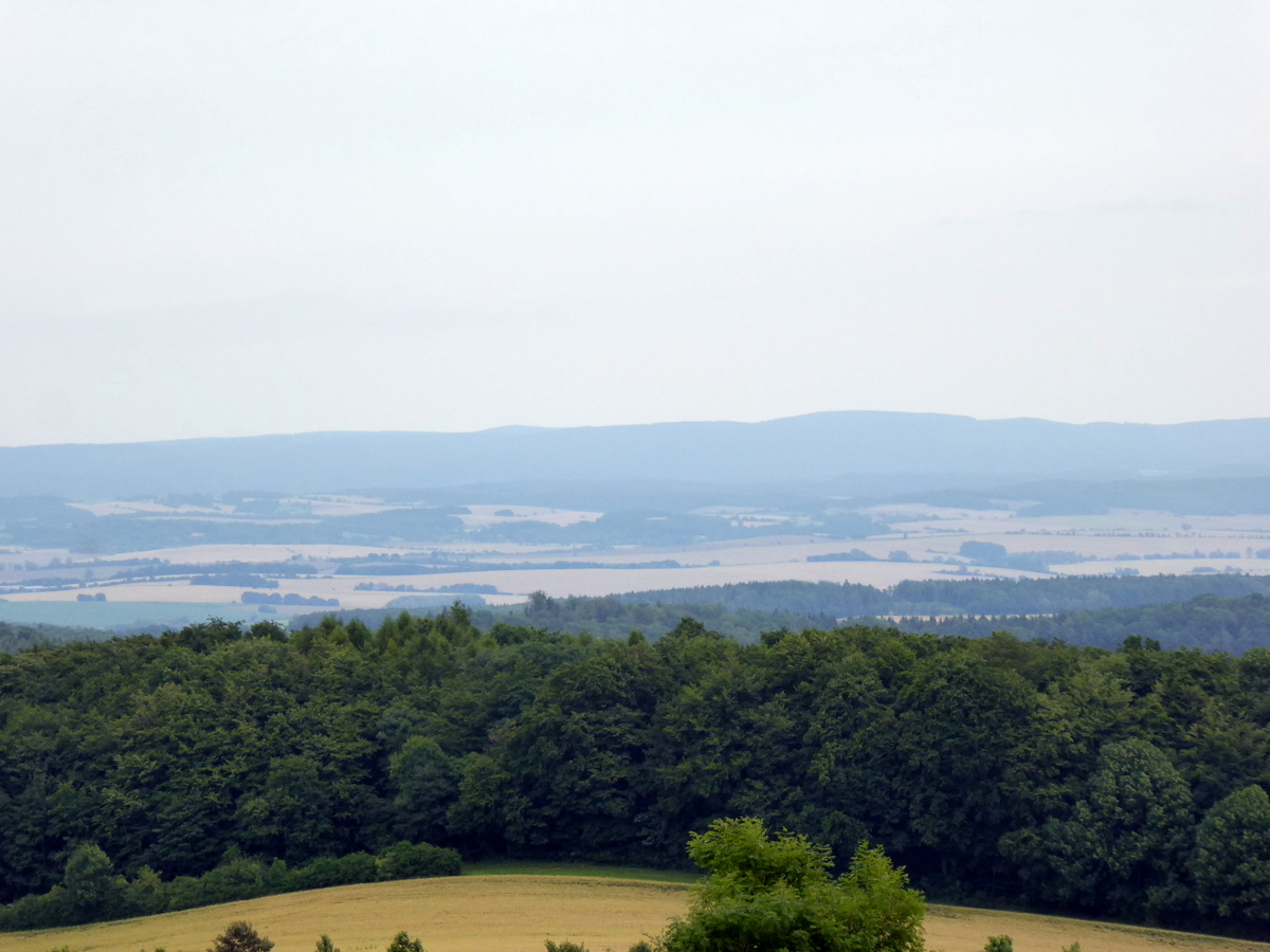 Das Panorama Richtung Harz