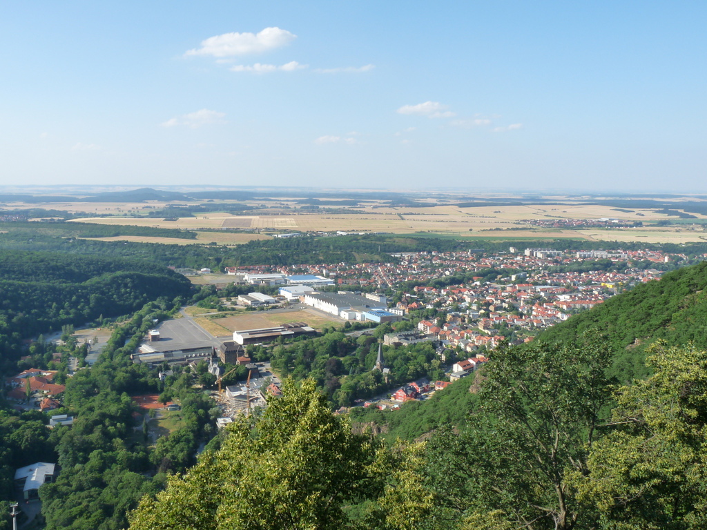 Panorama vom Hexentanzplatz