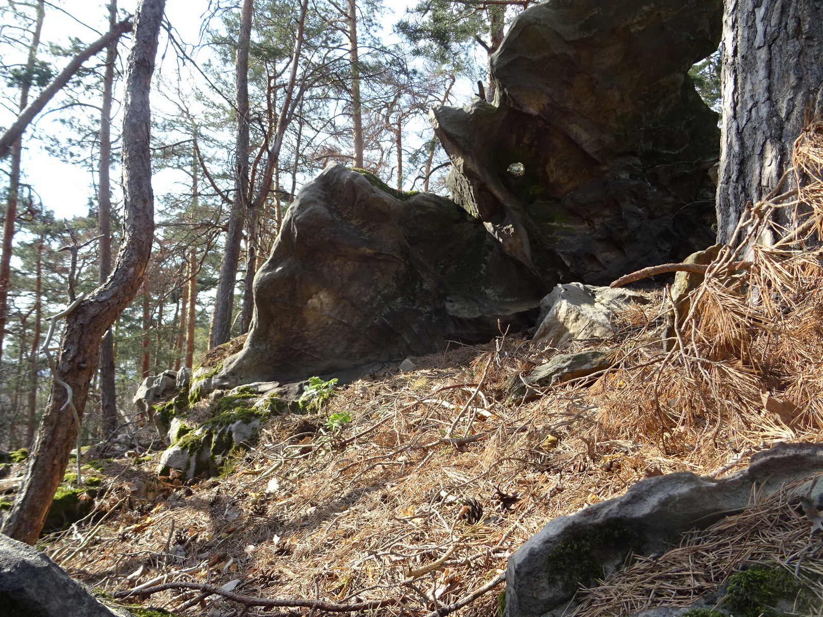 Felsengruppe im großen Sonnental