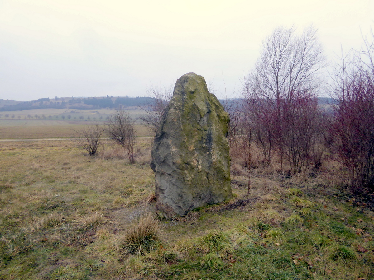 Der Menhir von Heimburg