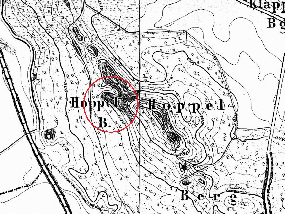 Der "Sonnenfelsen" am Hoppelberg