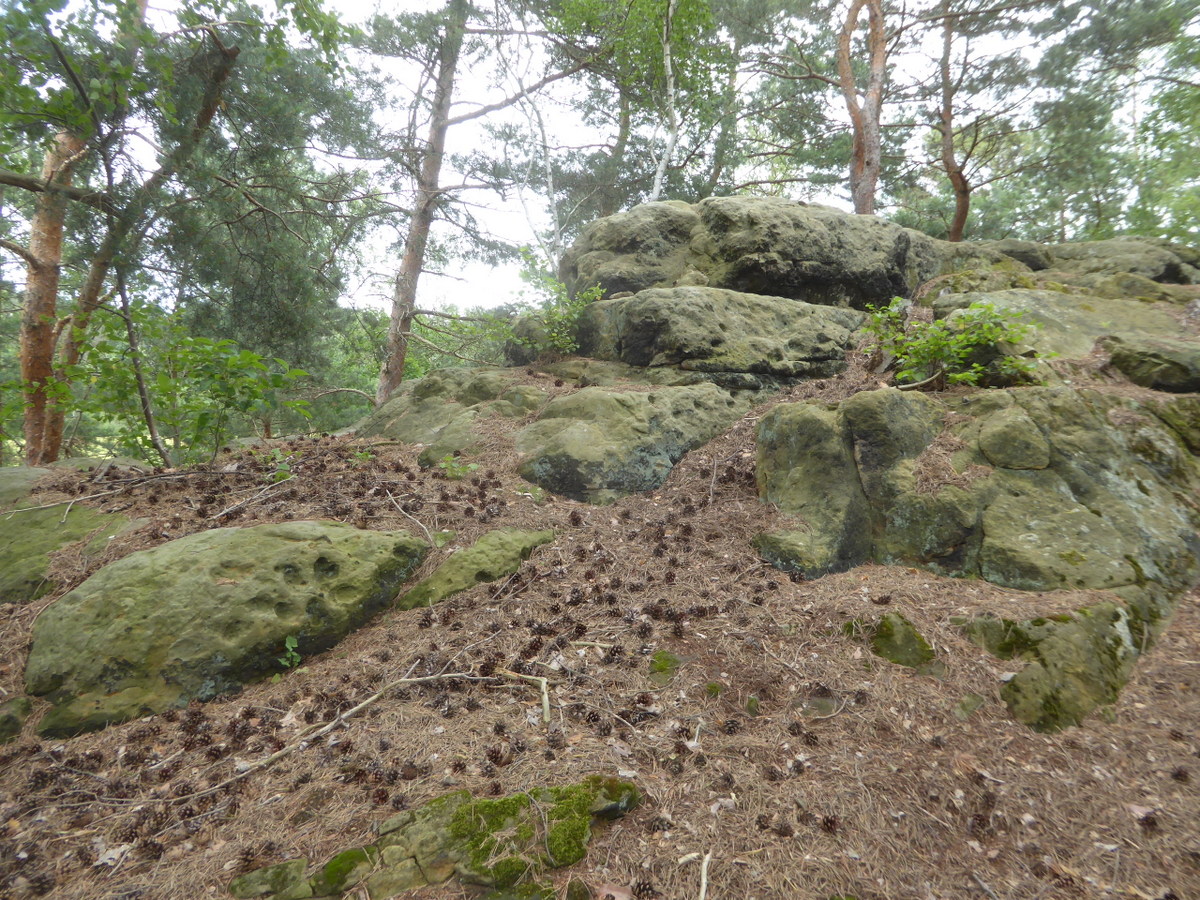 Der zweite Felsteil