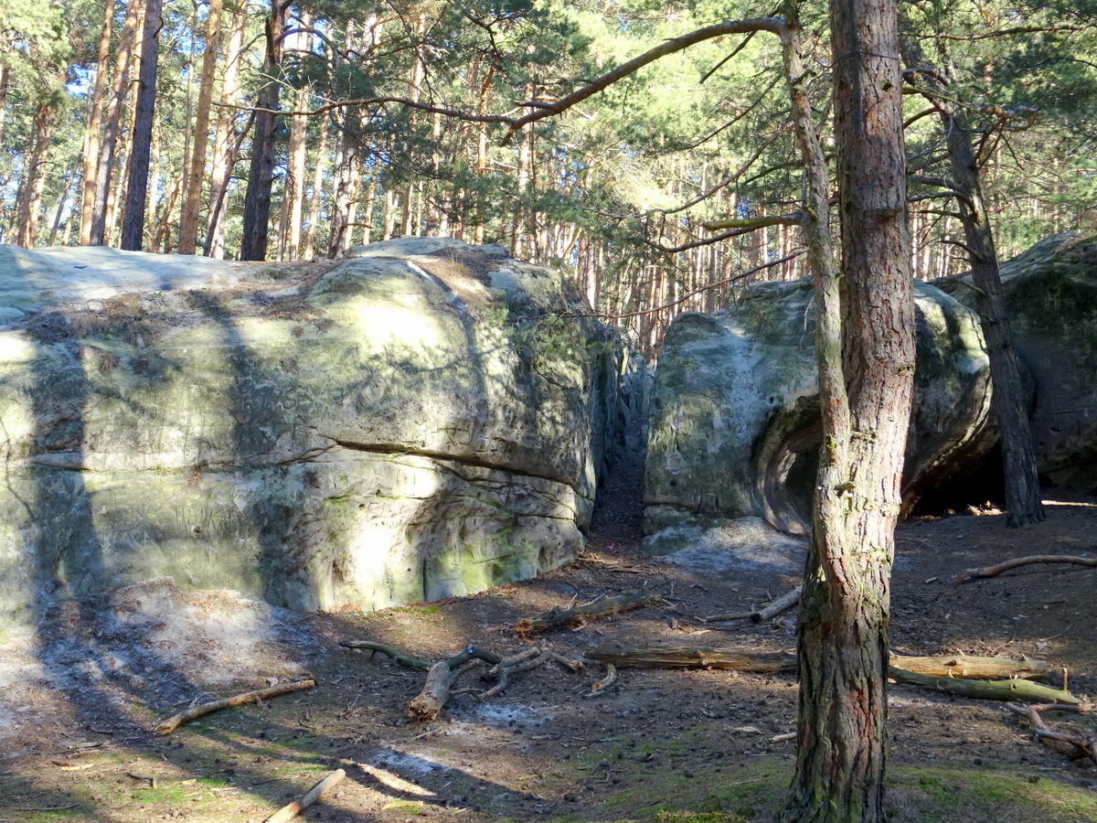 Blick in den Durchgang