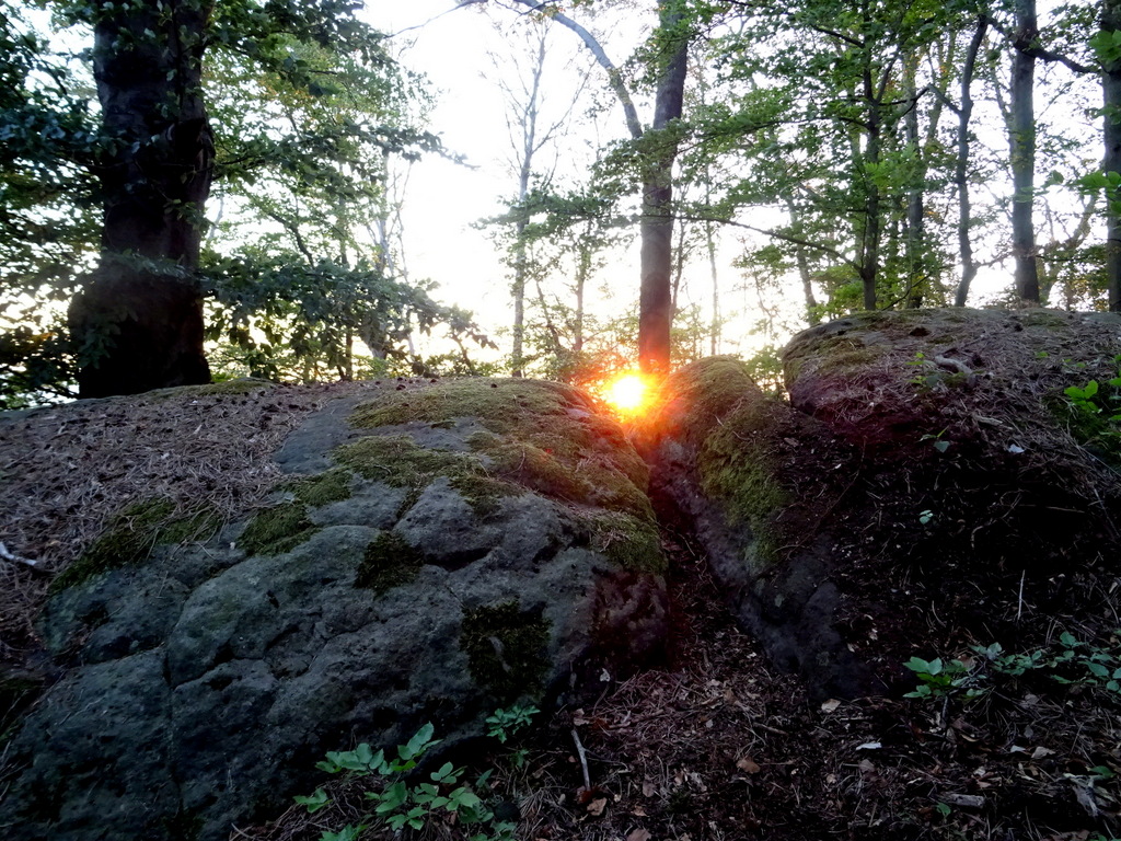 Der Sonnenaufgang im "Sonnentor"