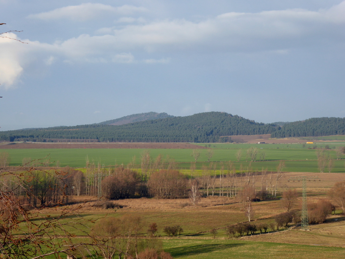 Blick zum Hoppelberg