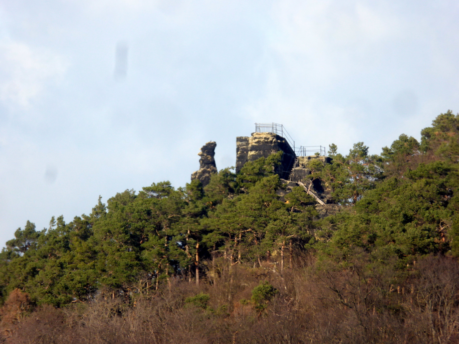 Der Gläserne Mönch in der Ansicht