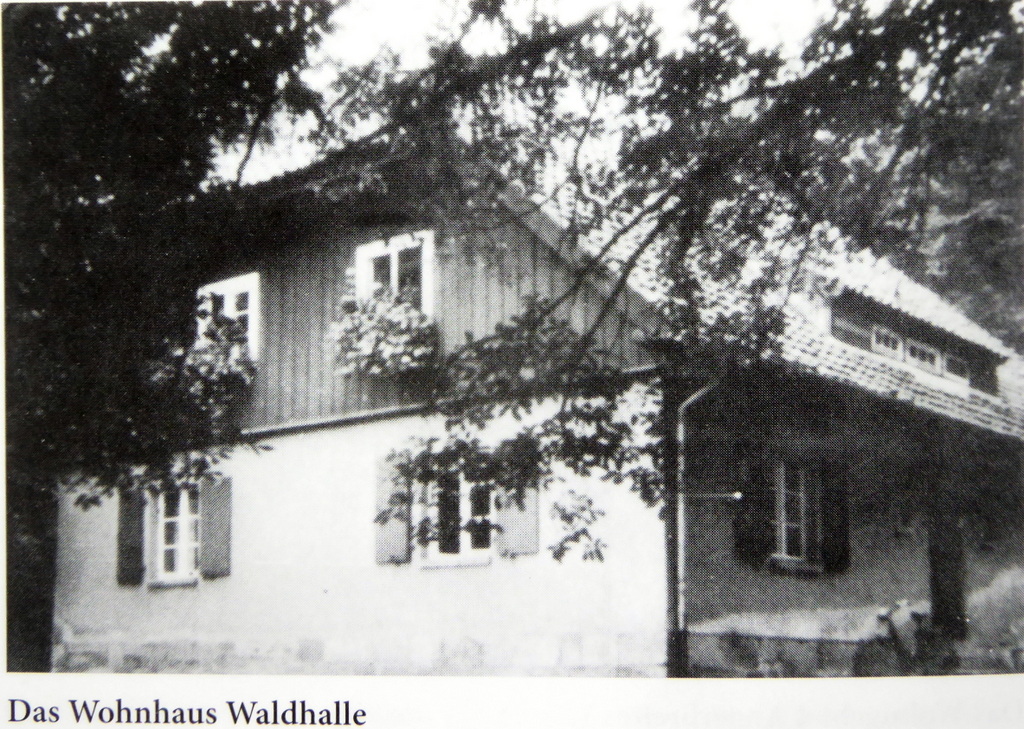 Das Wohnhaus des Jagdpächters