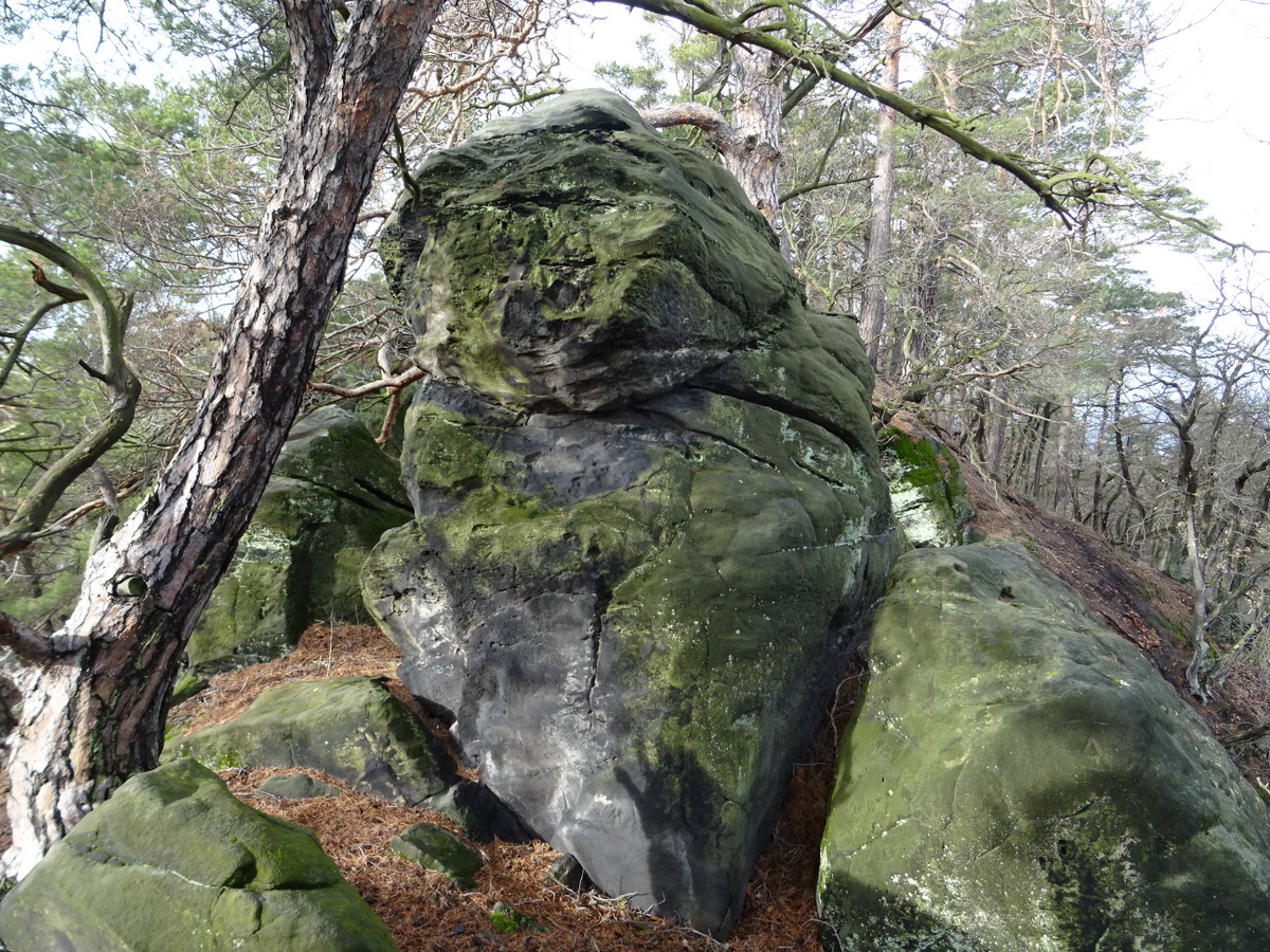 Um diesen Felsen hätte ich klettern müssen