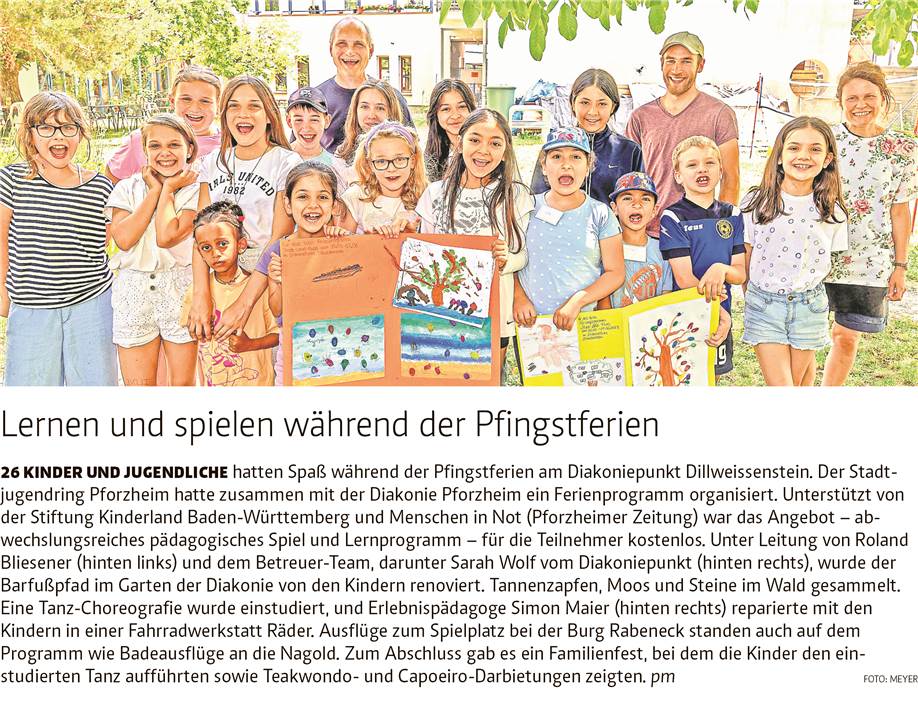 Juhuuu - Wir sind in der Zeitung