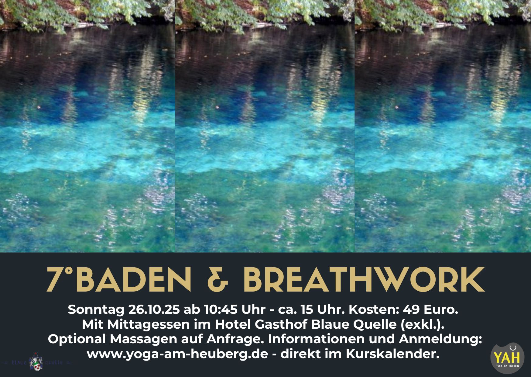Kaltes Baden & Breathwork