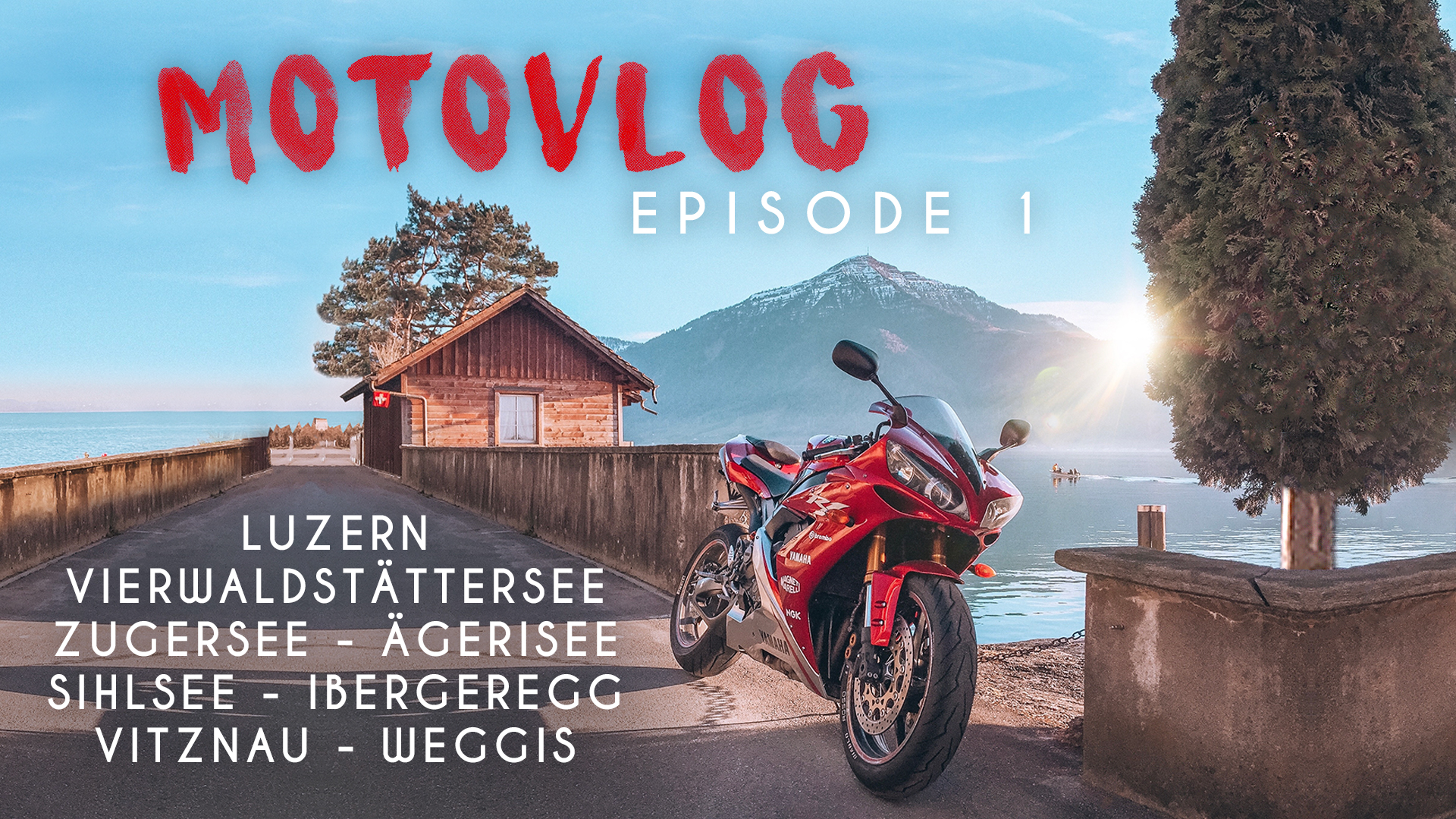 MOTOVLOG EPISODE 1 -  Luzern, Vierwaldstättersee, Zugersee, Ägerisee, Sihlsee, Ibergeregg, Vitznau, Weggis