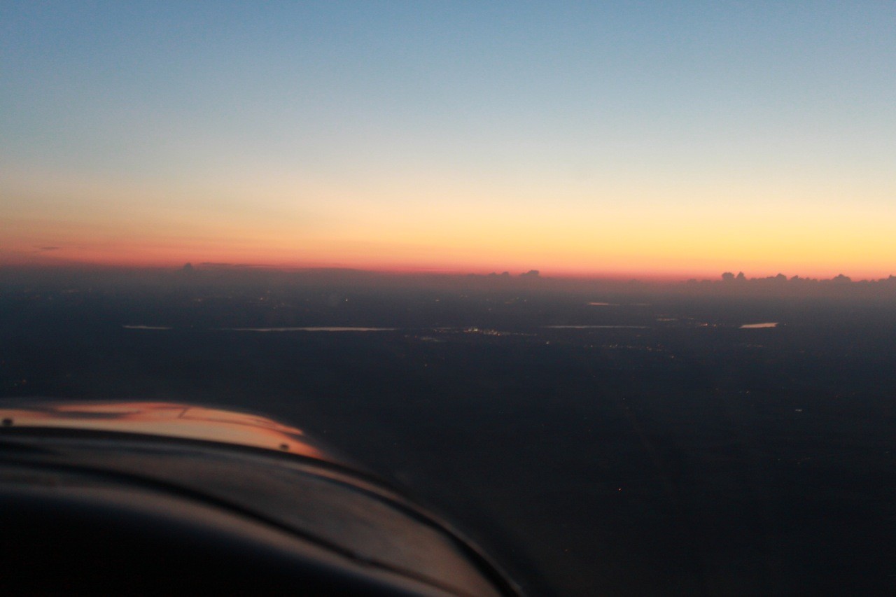 Flug zurück nach Saint Paul