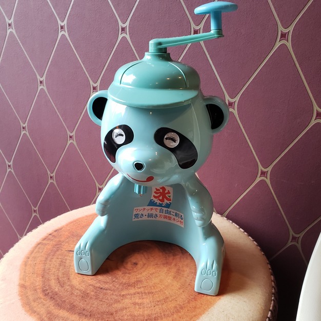 80sヴィンテージ*高橋ライト工業所*古いパンダ 型のかき氷機*氷削機*レトロ 80s*高橋ライト工業所*古いパンダ 型のかき氷機*氷削