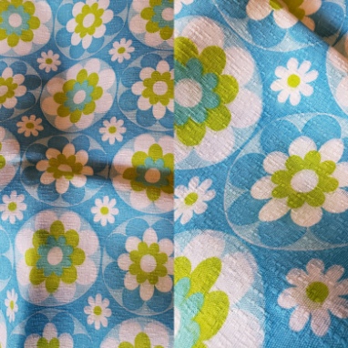 クロスステッチ玉蘭の花のクッションカバー2点セット パッチワークと