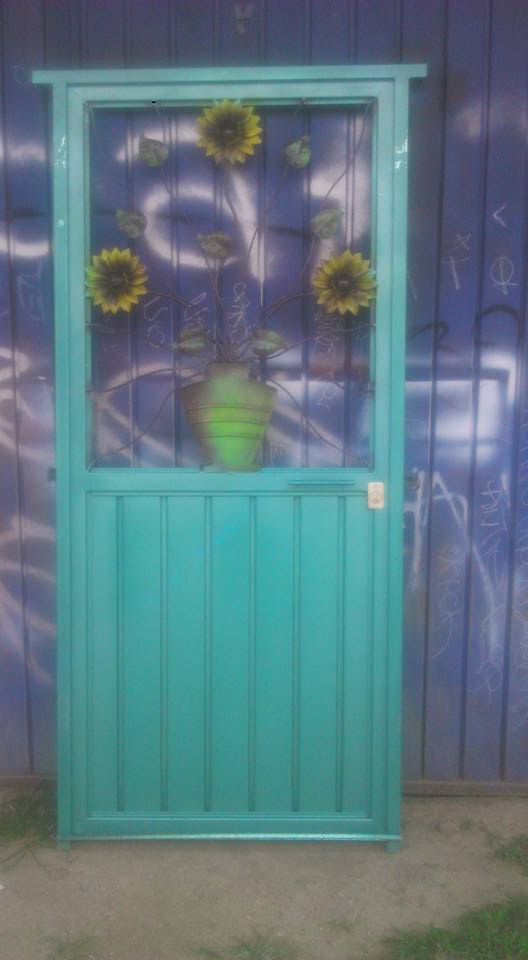 TABLERO PARA PUERTA - GruDisA Metal Desplegado Perforado Louvers